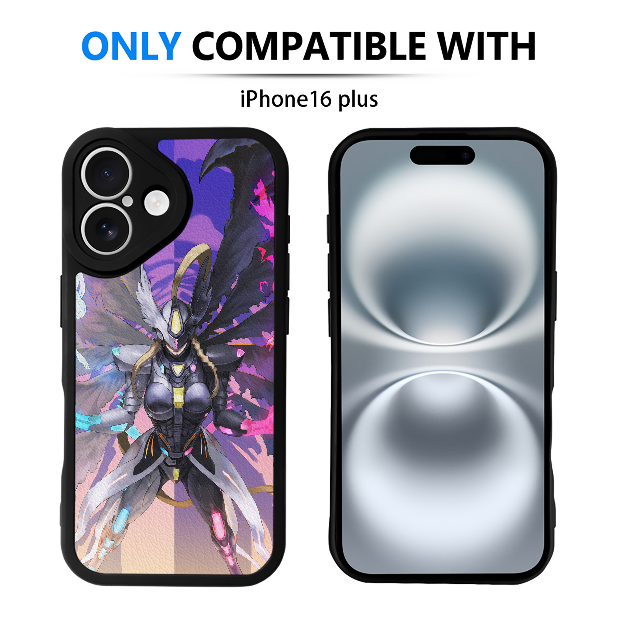 （画像用） Digimon デジタルモンスター/デジモン 【iPhone 16シリーズ対応】シリコンスマホケース（レザー調） 材質：シリコン